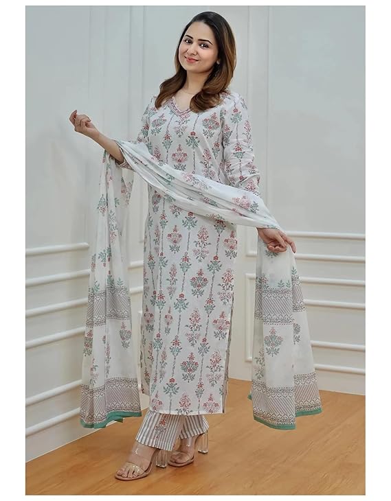 Sada Bahar Floral Kurti & Palazzo Set