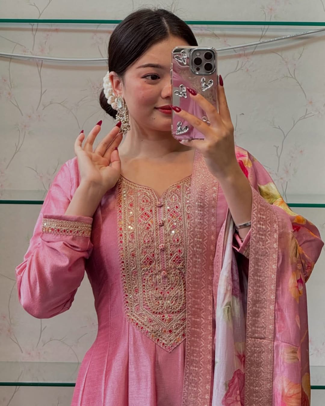 Mehfil Nazakat Silk Anarkali